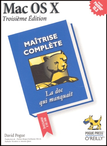 Mac OS X . Panther, 3e édition