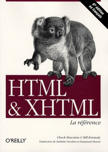 HTML et XHTML. La référence, 6e édition