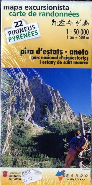 Pica d' estats-aneto. 1/50 000