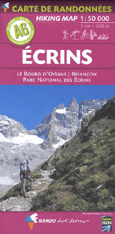 Ecrins. 1/50 000