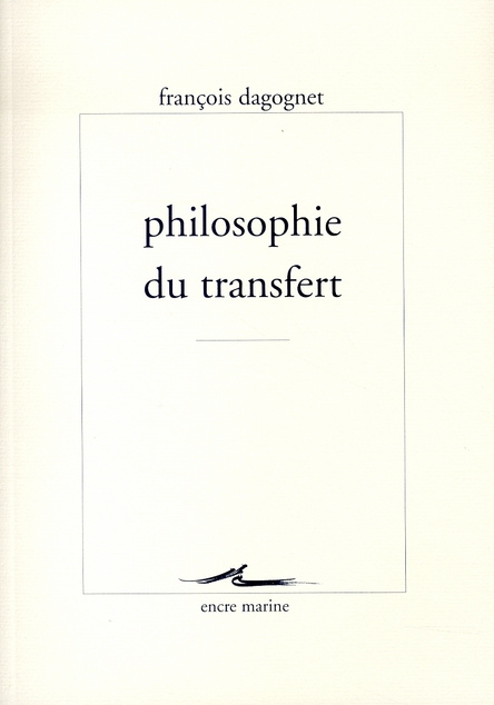 Philosophie du transfert
