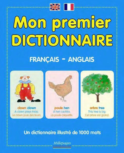 MON PREMIER DICTIONNAIRE FRANCAIS-ANGLAIS