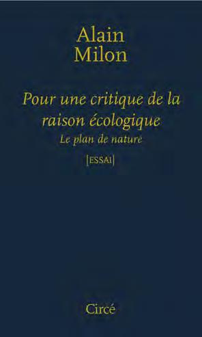 POUR UNE CRITIQUE DE LA RAISON ECOLOGIQUE