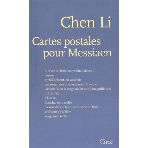 CARTES POSTALES POUR MESSIAEN