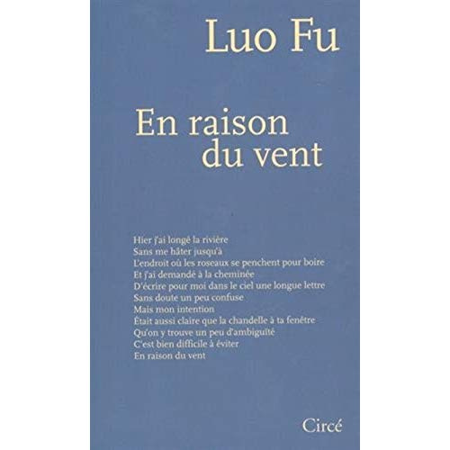 EN RAISON DU VENT
