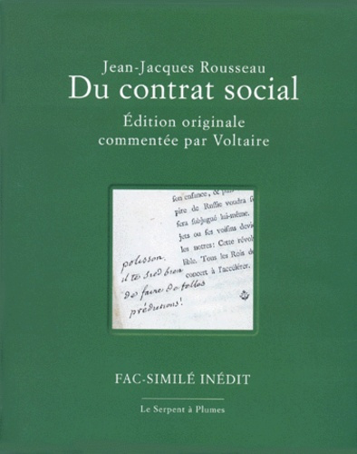 DU CONTRAT SOCIAL