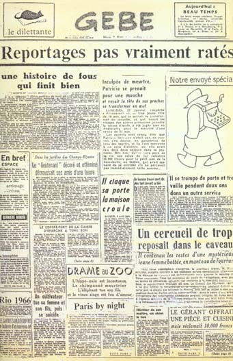 Reportages pas vraiment ratés