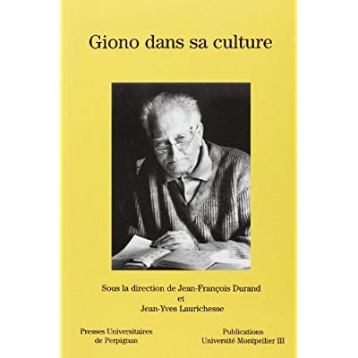 Giono dans sa culture