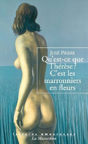 Qu'est-ce que Thérèse ? C'est les marronniers en fleurs