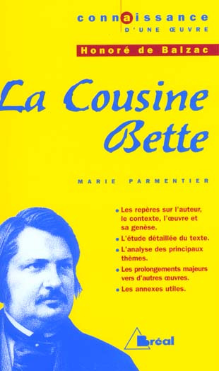La cousine Bette, Honoré de Balzac