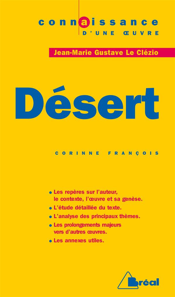 Désert, Jean-Marie Gustave Le Clézio