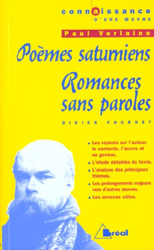 Poèmes saturniens suivi de Romances sans paroles, Paul Verlaine