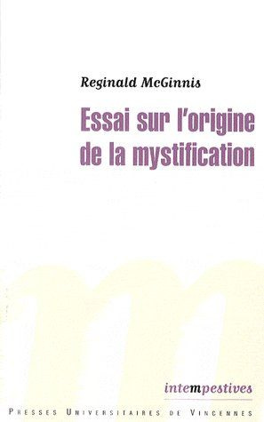 Essai sur l'origine de la mystification