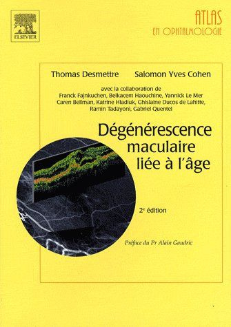 DEGENERESCENCE MACULAIRE LIEE A L'AGE