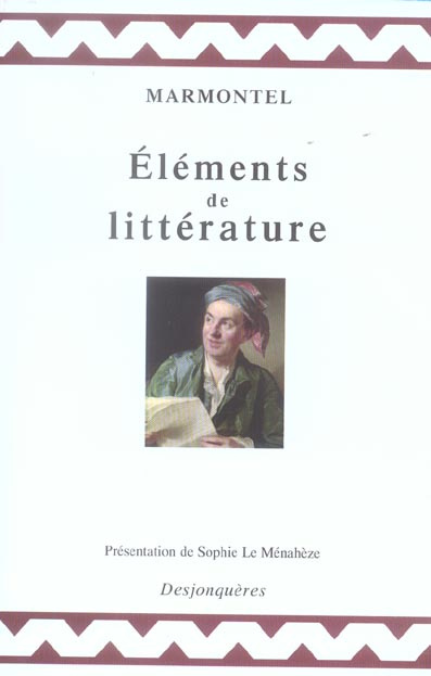 ELEMENTS DE LITTERATURE