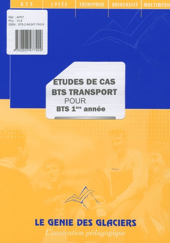 Etudes de cas BTS transport pour BTS 1ère année