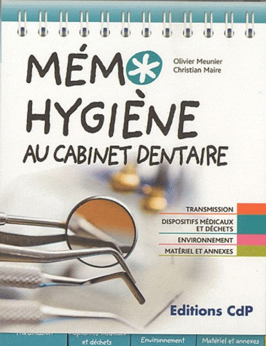 Mémo hygiène au cabinet dentaire