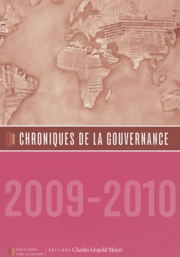 Chroniques de la gouvernance. Edition 2009-2010