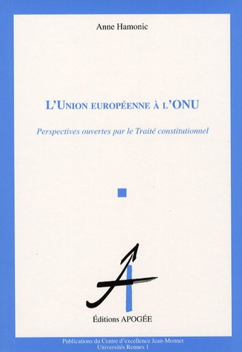 L'Union Européenne à l'ONU. Perspectives ouvertes par le Traité constitutionnel
