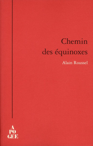 Chemin des équinoxes