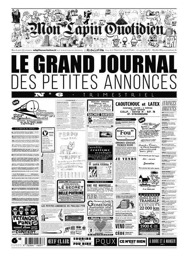 Mon Lapin Quotidien N° 6, mai 2018