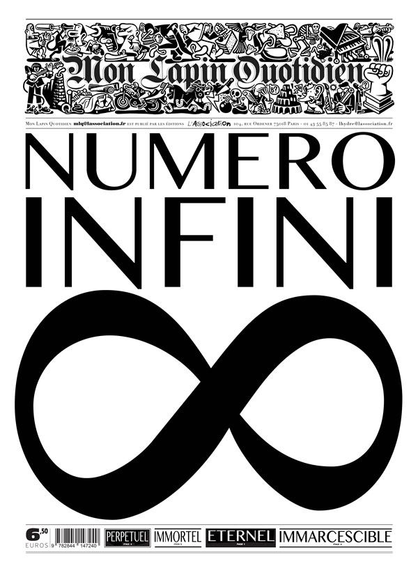 Mon Lapin Quotidien N° 8, novembre 2018 : Café-bar l'infini