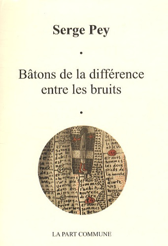 Bâtons de la différence entre les bruits