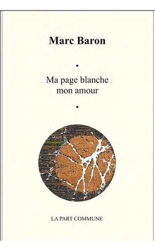 Ma page blanche mon amour