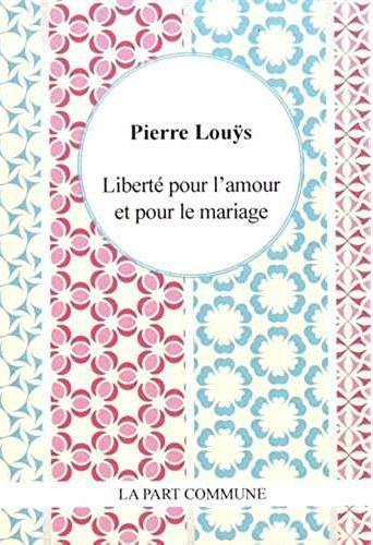 Liberté pour l'amour et le mariage