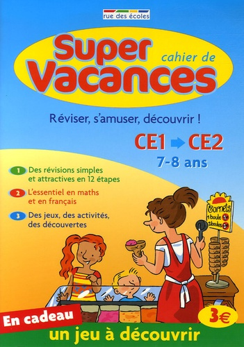 SUPERS VACANCES VERS LE CE1/CE2