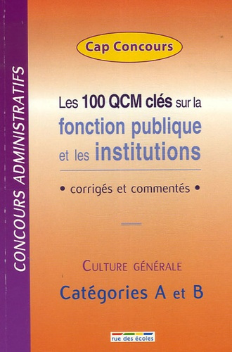 QCM FONCTION PUBLIQUE