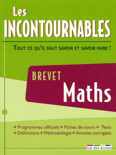 BREVET : MATHS