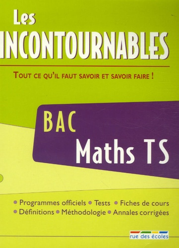 BAC : TERMINALE S MATHS