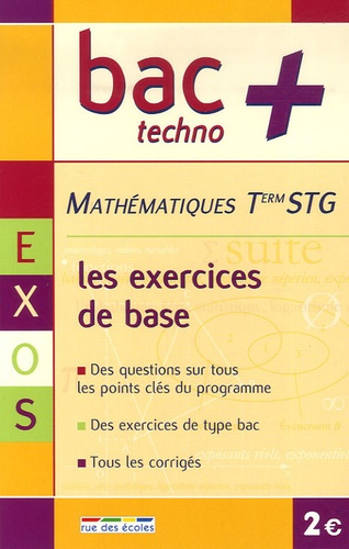 BAC  T STG MATHS EXERCICES