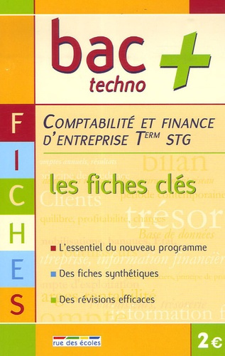 BAC  T STG COMPTA FICHES