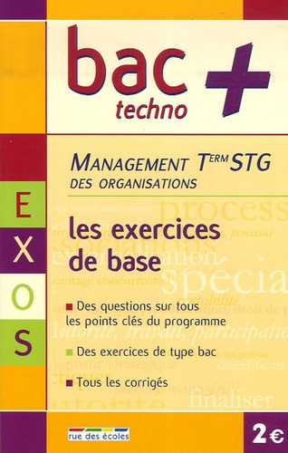 BAC  T STG MANAGEMENT EXERCICES