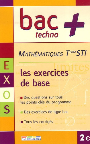 BAC  TSTI MATHS EXERCICES