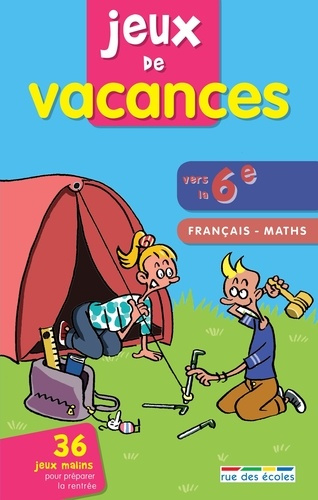 Jeux de vacances français-maths vers la 6e