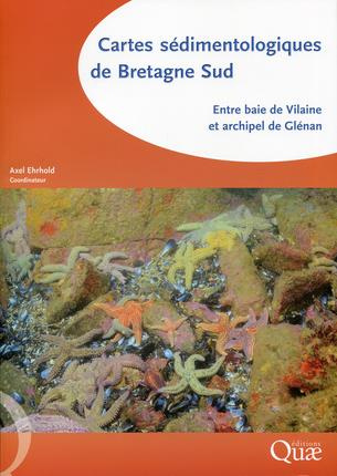 CARTES SEDIMENTOLOGIQUES DE BRETAGNE SUD ENTRE BAIE DE VILAINE ET ARCHIPEL DE GLENAN 4 CARTES