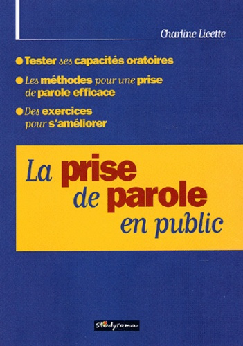 La prise de parole en public