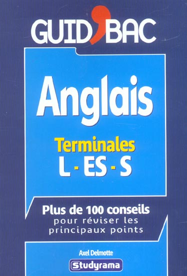 Anglais terminales L, ES, S