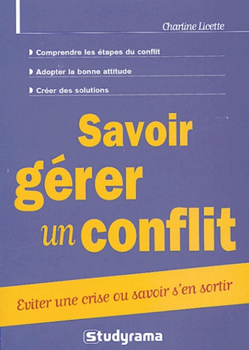 Savoir gérer un conflit