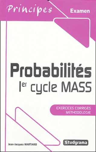 Probabilités 1er cycle MASS
