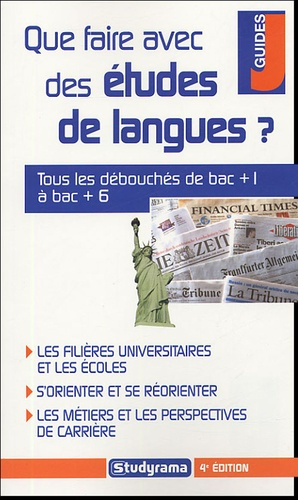 Que faire avec des études de langues ? 4e édition