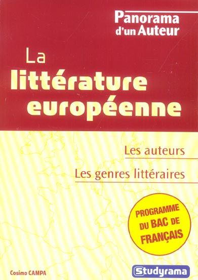La littérature européenne