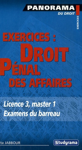 Exercices : Droit Pénal des affaires