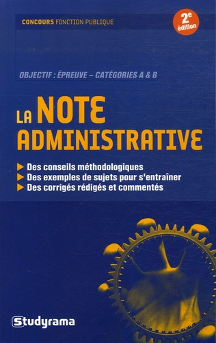 La note administrative. 2e édition