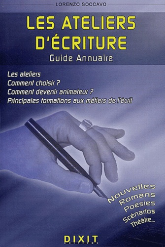 Les ateliers d'écriture. Guide annuaire
