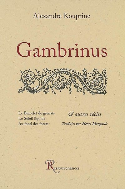Gambrinus et autres récits