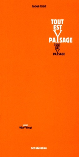 TOUT EST PAYSAGE
